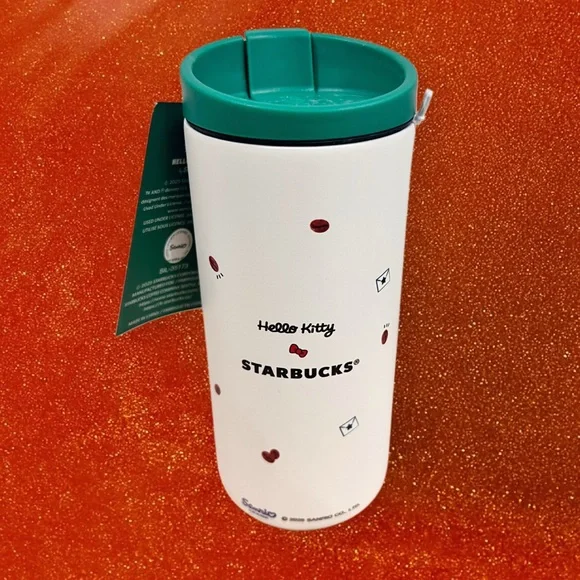 Starbucks White and Green Tumbler Base